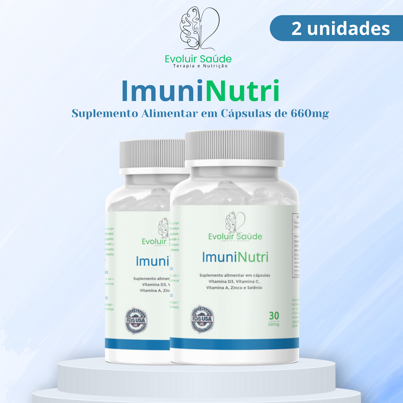 ImuniNutri - Suplemento Alimentar em Cápsulas de 660mg