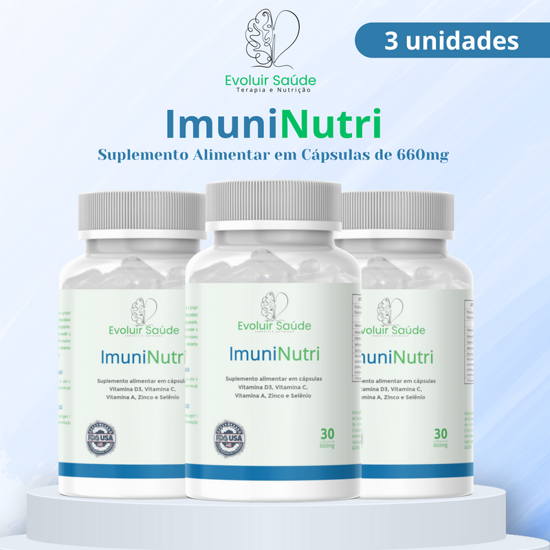 ImuniNutri - Suplemento Alimentar em Cápsulas de 660mg