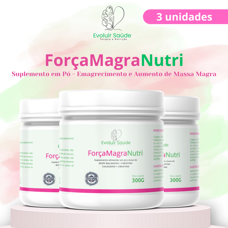 ForçaMagraNutri - Suplemento em Pó