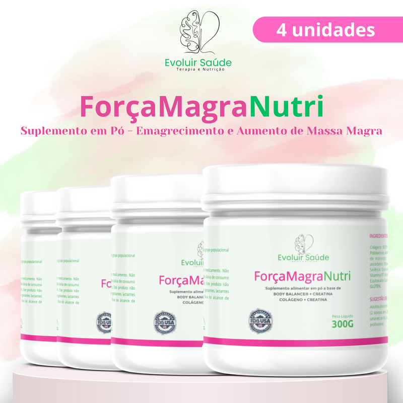 ForçaMagraNutri - Suplemento em Pó