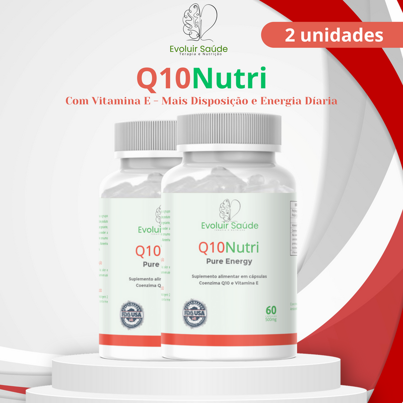 Q10Nutri Com Vitamina E - Mais Disposição e Energia Díaria