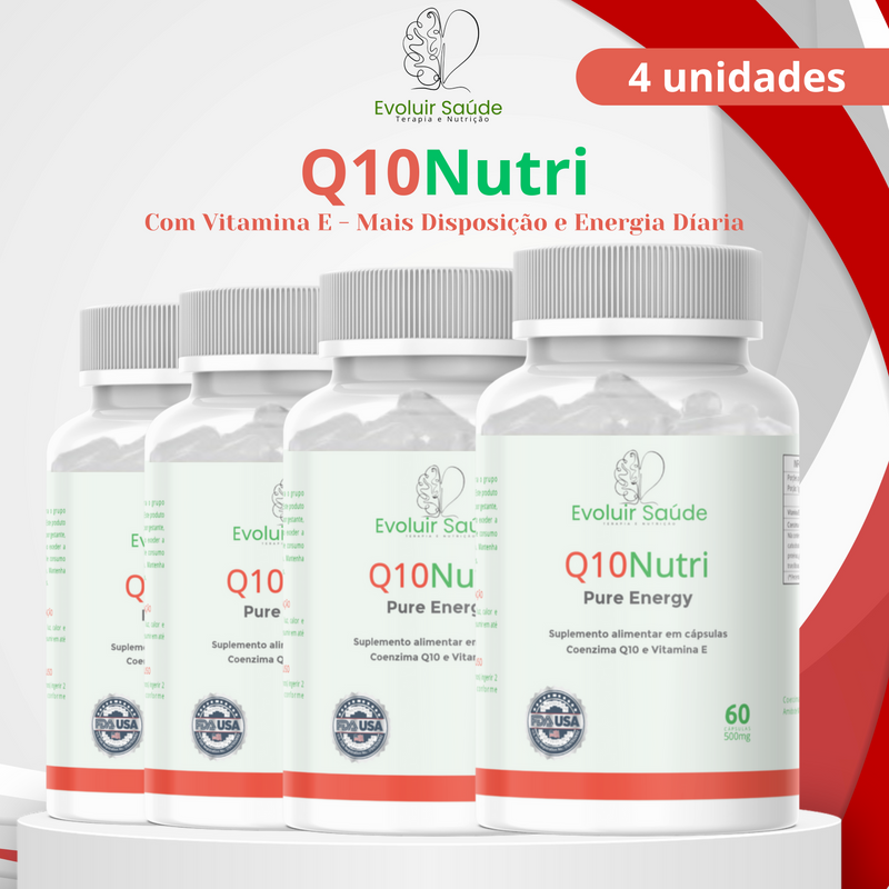 Q10Nutri Com Vitamina E - Mais Disposição e Energia Díaria