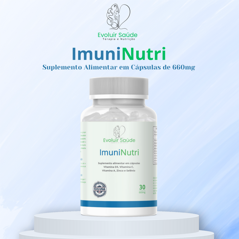 ImuniNutri - Suplemento Alimentar em Cápsulas de 660mg