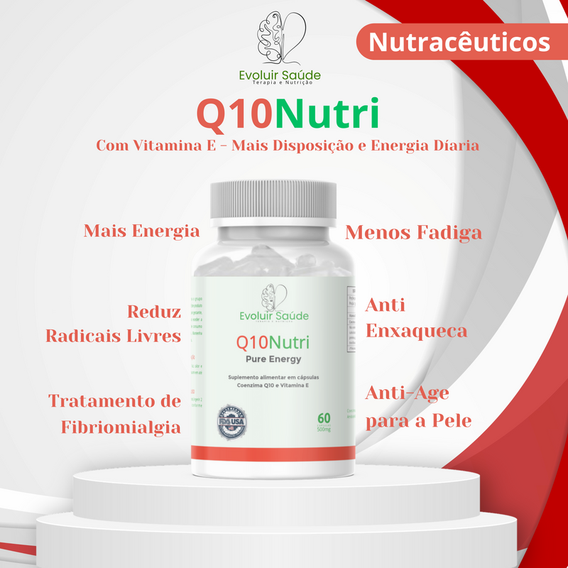 Q10Nutri Com Vitamina E - Mais Disposição e Energia Díaria